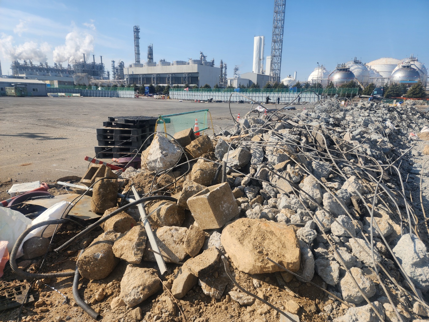 [플랜트]Aurora PJT OSBL Area 철거공사