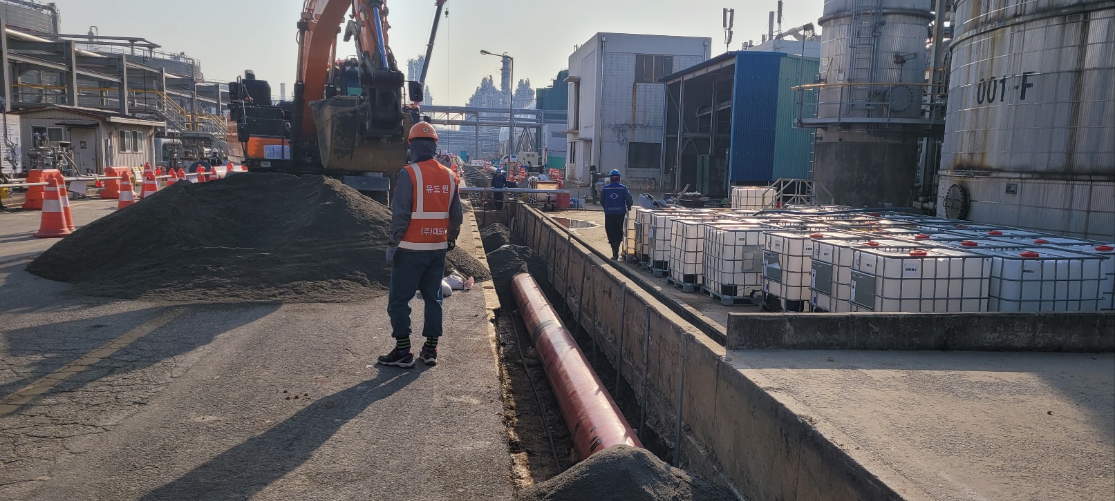 {플랜트}LG화학 대산 노후 소방배관 교체 2단계 공사