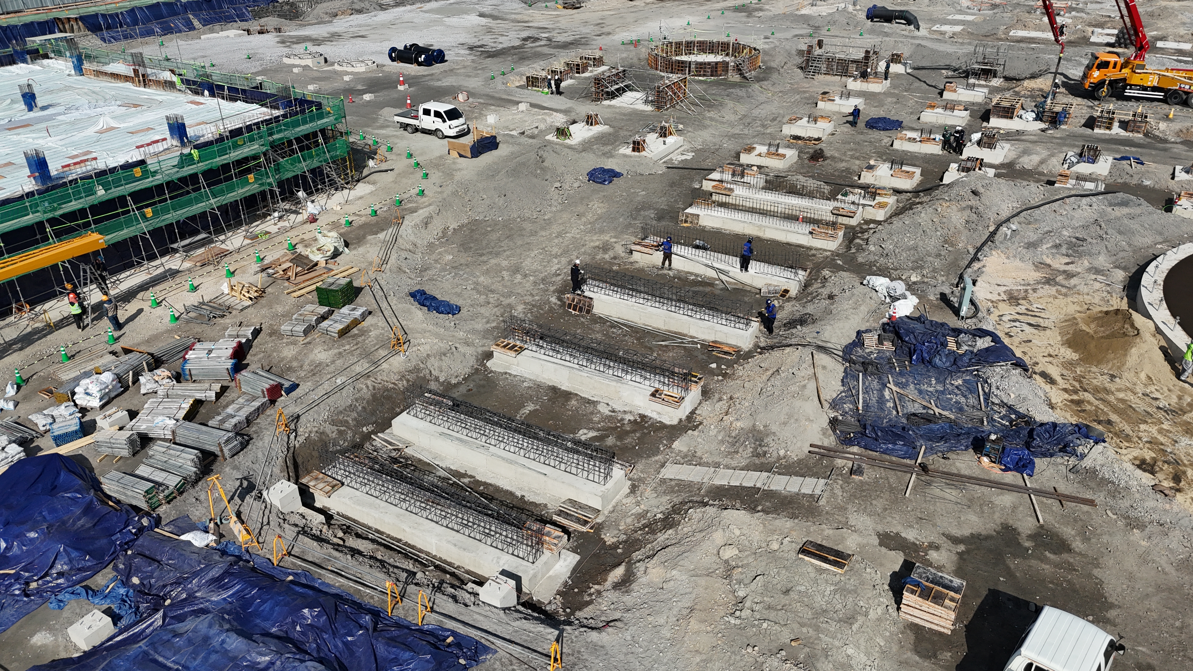 [플랜트] 동북아LNGHub터미널1단계1차EPCC(전남) 중 부대토목공사