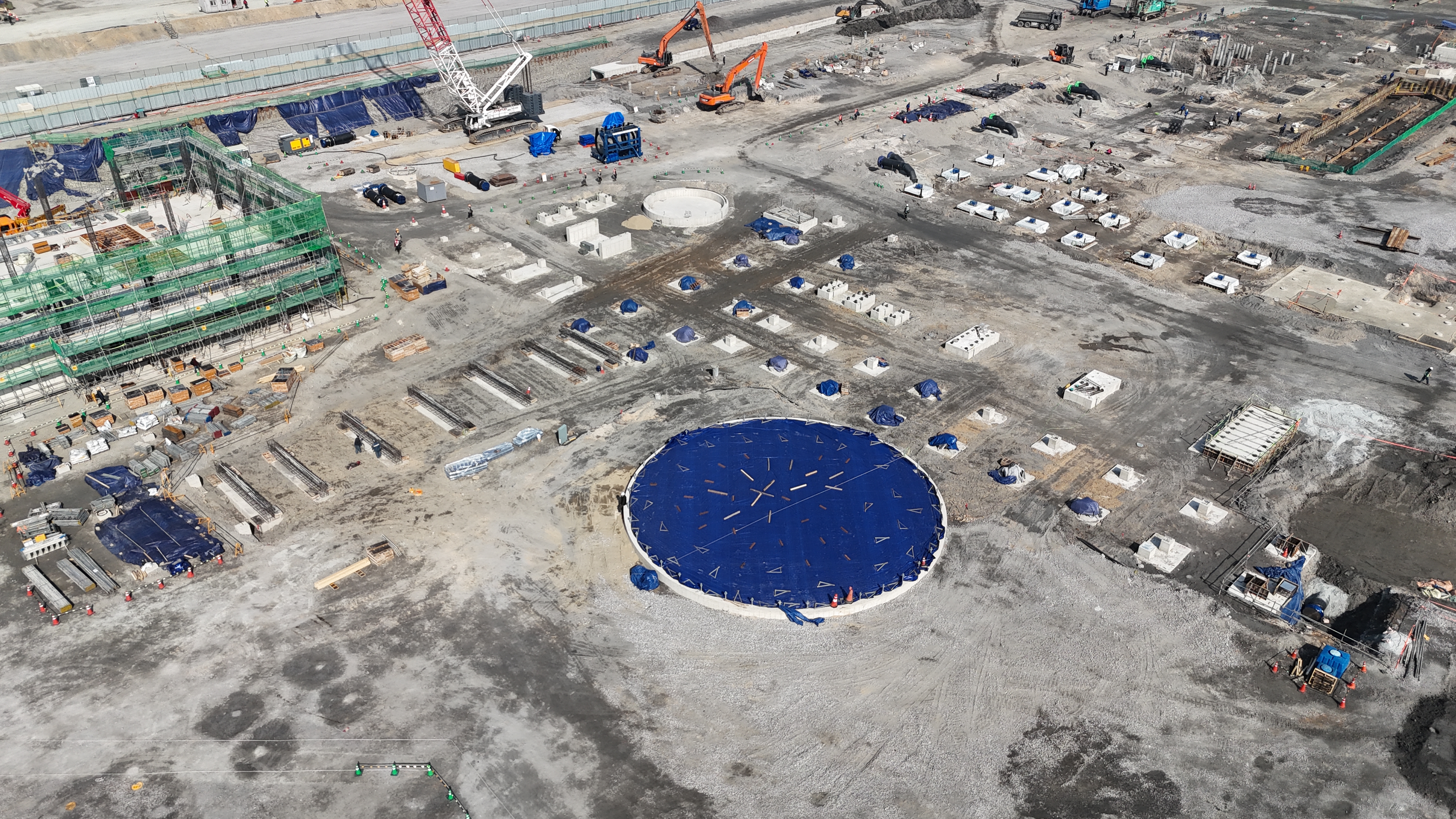 [플랜트] 동북아LNGHub터미널1단계1차EPCC(전남) 중 부대토목공사