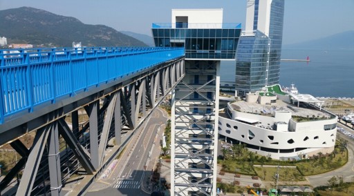 여수시 수정동 여수엑스포 케이블카 주차빌딩 신축공사